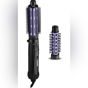 Hot Air Curling Combo, Includes 1.5-inch Curl Brush and 1-inch